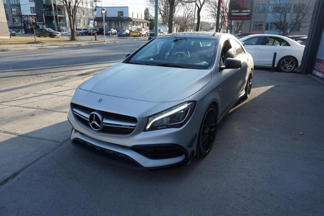 2018 Mercedes-Benz CLA45 AMG CLA 45 4MATIC Leathers Roof Cam Nav Image principale