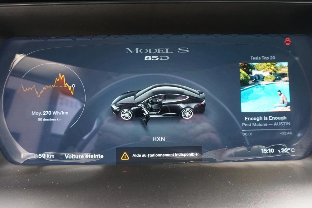 2015 Tesla Model S 85D NAV CAM Image principale
