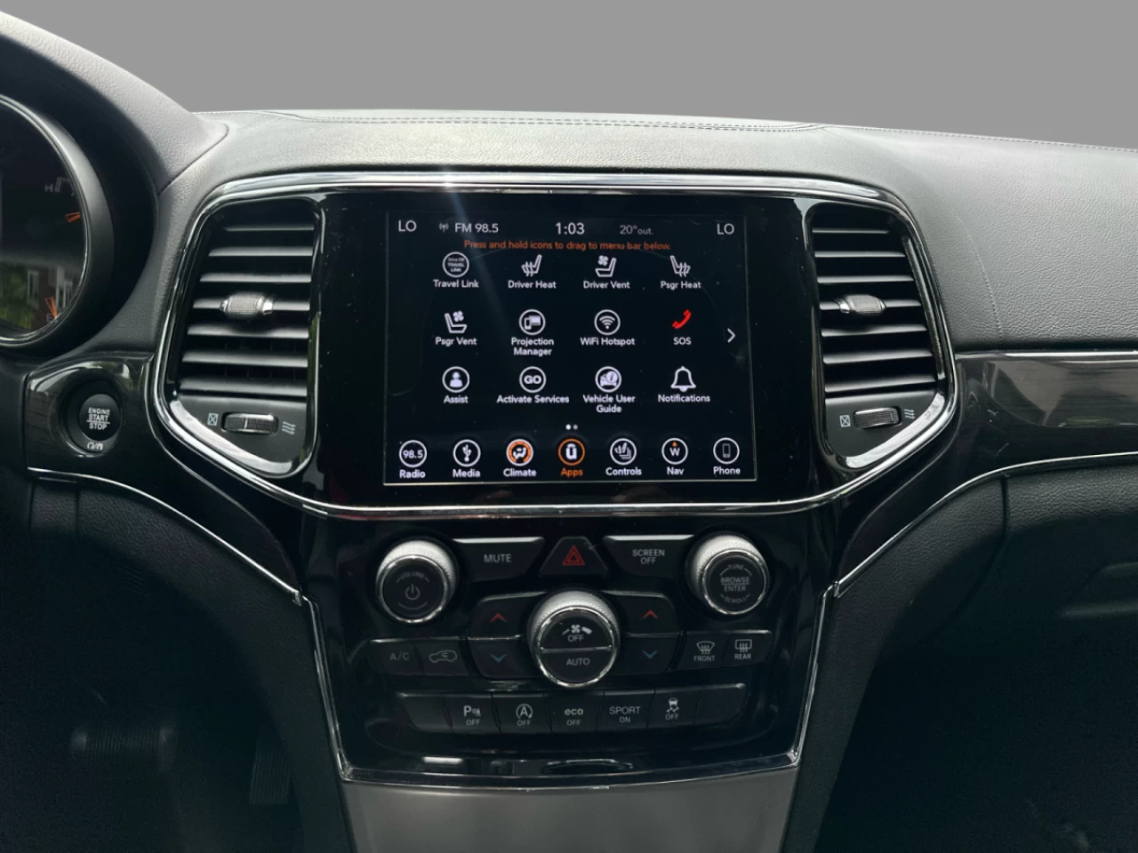 2019 Jeep Grand Cherokee Overland 4x4 Image principale