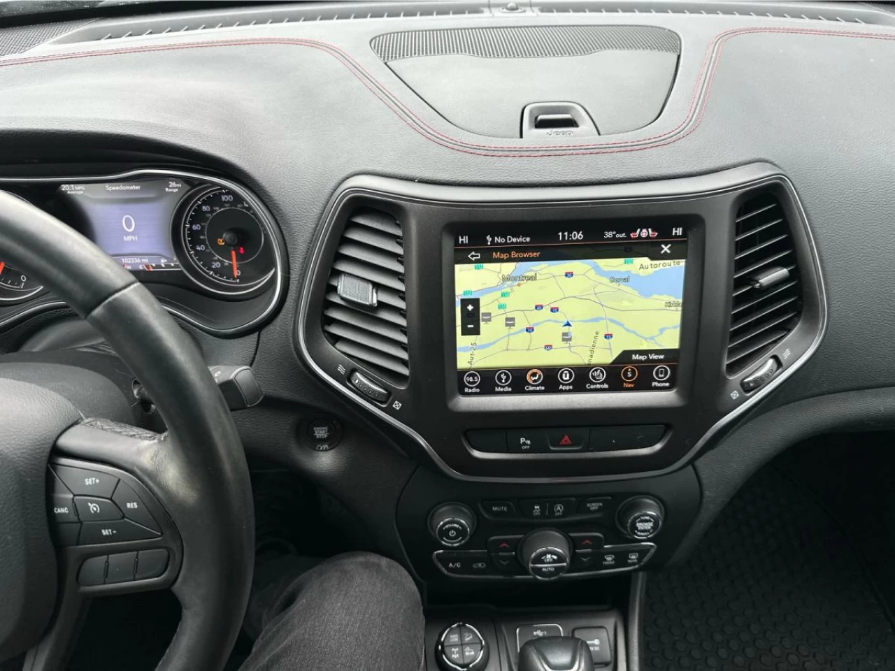 2019 Jeep Cherokee Trailhawk Elite 4x4 Image principale